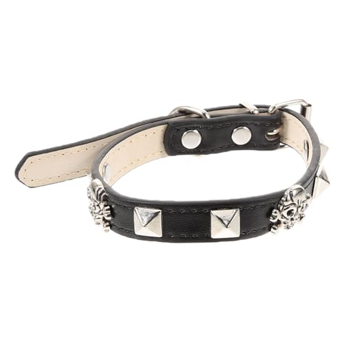 VILLFUL Haustierhalsband Mit Halloween Strapazierfähiges Katzenhalsband Aus Leder Punk-hundehalsband Haustierbedarf Für Party Und Feiern VILLFUL Haustierhalsband Mit Halloween Strapazierfähiges Katzenhalsband Aus Leder Punk-hundehalsband Haustierbedarf Für Party Und Feiern von VILLFUL