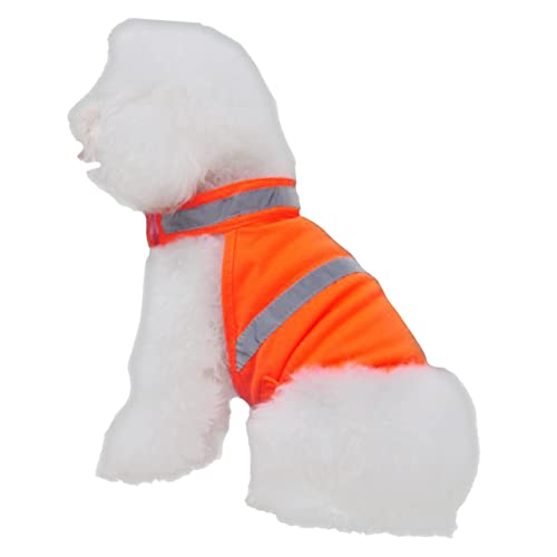 VILLFUL verstellbare Reflektierende Hundeweste Hundekleidung Welpengeschirr Tanktops Haustier reflektierende Hund sichere Weste Kätzchen Jacke Mantel Gurt von VILLFUL