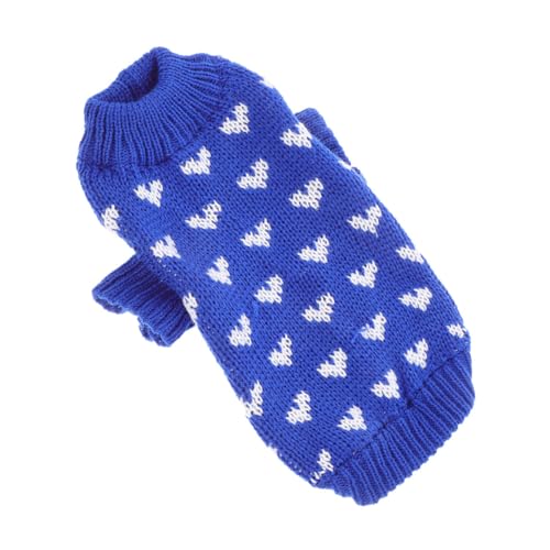 VILLFUL Hundepullover, Haustierweste, Bezauberndes Hundekleidungsstück Für Den Winter, Atmungsaktiver Haustierpullover, Welpenmantel, Kleidung Für Hunde, Hunde Winterpullover, Warme von VILLFUL