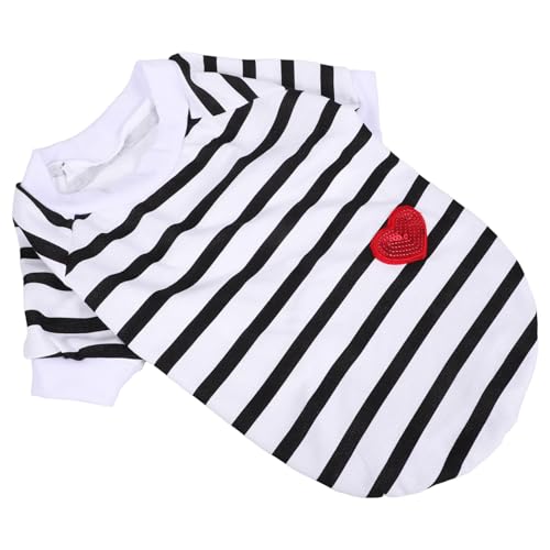 VILLFUL Entzückendes Hunde-t-Shirt Atmungsaktives Haustier-Shirt Für Modische Welpenkleidung Maschinenwaschbar Haustier-zubehör XL VILLFUL Entzückendes Hunde-t-Shirt Atmungsaktives Haustier-Shirt Für Modische Welpenkleidung Maschinenwaschbar Haustier-zubehör XL von VILLFUL