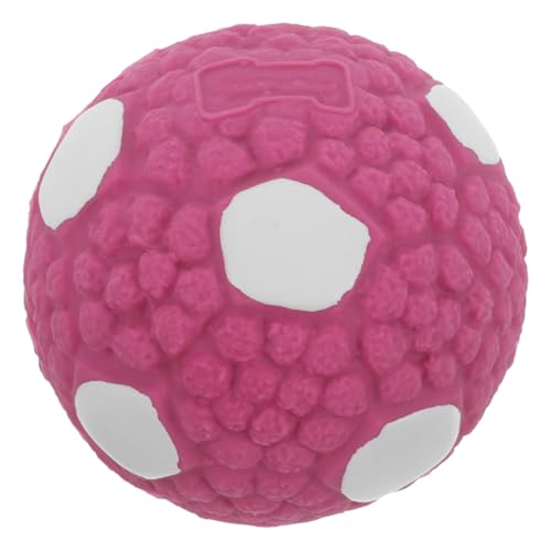 VILLFUL Hundespielzeugball Ball für Hund Bälle für Hunde Kauspielzeug für Welpen Spielzeug für draußen Kleiner Hundeball Kauspielzeug für Hunde Emulsion Klangspielzeug von VILLFUL