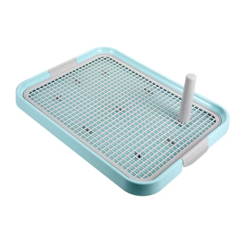 VILLFUL Hundetoilette für Kleine Hunde rutschfeste Welpentoilette Wiederverwendbare Haustiertoilette Gitterdesign für Sicheres Welpentraining Innenbereich Geeignet VILLFUL Hundetoilette für Kleine Hunde rutschfeste Welpentoilette Wiederverwendbare Haustiertoilette Gitterdesign für Sicheres Welpentraining Innenbereich Geeignet von VILLFUL