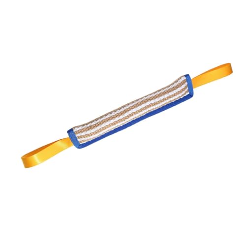 VILLFUL Hundetrainingsspielzeug 40cm Robuste Hundebiss Stange Aus Strapazierfähigem Material Mit Blauen Kanten Und Gelbem Griff Ideal Für Welpen Und Zum Zähneknirschen Interaktives VILLFUL Hundetrainingsspielzeug 40cm Robuste Hundebiss Stange Aus Strapazierfähigem Material Mit Blauen Kanten Und Gelbem Griff Ideal Für Welpen Und Zum Zähneknirschen Interaktives von VILLFUL
