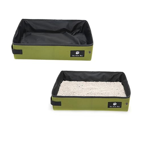 VILLFUL Kasten pet Pee Fall verformungsbeständig Mülleimer Aquarienbrücke Sandbad für Hamster Terrassen Grüne Farbe Faltbare Katzentoilette wasserdichte Katzentoilette Falten Haustierbett VILLFUL Kasten pet Pee Fall verformungsbeständig Mülleimer Aquarienbrücke Sandbad für Hamster Terrassen Grüne Farbe Faltbare Katzentoilette wasserdichte Katzentoilette Falten Haustierbett von VILLFUL