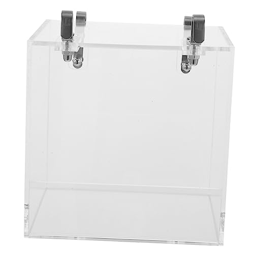 VILLFUL Vogeldusche Kasten Vogeltränkekasten Hamsterbadesand Badekäfig Für Sittiche Sandbadbehälter Für Hamster Kleintier Sauna Toilette Hamsterzubehör Hamsterbad Sandzimmer Vogel Badebecken Acryl VILLFUL Vogeldusche Kasten Vogeltränkekasten Hamsterbadesand Badekäfig Für Sittiche Sandbadbehälter Für Hamster Kleintier Sauna Toilette Hamsterzubehör Hamsterbad Sandzimmer Vogel Badebecken Acryl von VILLFUL