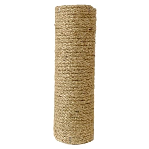 VILLFUL Ersatzsäule für Kratzbaum für Katzen im Innenbereich 9 cm Durchmesser 30 cm lang Robustes Holz und Juteseil VILLFUL Ersatzsäule für Kratzbaum für Katzen im Innenbereich 9 cm Durchmesser 30 cm lang Robustes Holz und Juteseil von VILLFUL