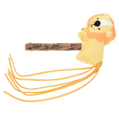 VILLFUL Katzenkauspielzeug Teaser Stick Toy Kätzchen Teaser Für Interaktiven Spaß VILLFUL Katzenkauspielzeug Teaser Stick Toy Kätzchen Teaser Für Interaktiven Spaß von VILLFUL