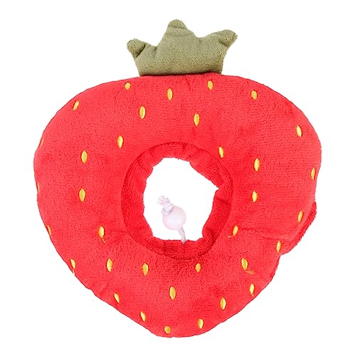 VILLFUL Katzenhalsband Mit Obstdesign Bequemes Katzenhalsband Im Kegelstil Nach Operationen Zur Genesung Geeignet Leicht Belastend von VILLFUL