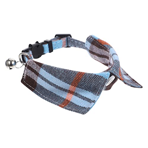 VILLFUL Katzenhalsband Mit Glöckchen Verstellbares Haustierhalsband Aus Stabilem Atmungsaktiv Und Bequem Für Kätzchen Für Alltag Und Aufnahmen von VILLFUL