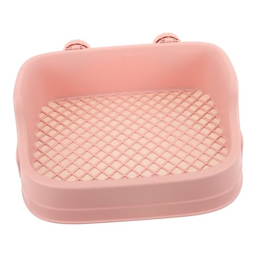 VILLFUL Katzenklo für Kleintiere Plastikklo Quadratischer Form mit Auslaufschutz für Meerschweinchen und Ratten Große Kapazität für Einfache und Geruchsvermeidung VILLFUL Katzenklo für Kleintiere Plastikklo Quadratischer Form mit Auslaufschutz für Meerschweinchen und Ratten Große Kapazität für Einfache und Geruchsvermeidung von VILLFUL