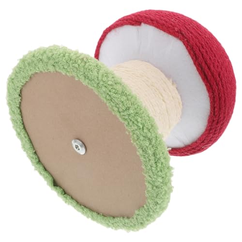 VILLFUL Katzenkratzbaum Pilzform Sisal Kratzsäule für Katzen Multifunktionales Kratzspielzeug für Innenräume Fördert Gesundes Kratzverhalten und Interaktives VILLFUL Katzenkratzbaum Pilzform Sisal Kratzsäule für Katzen Multifunktionales Kratzspielzeug für Innenräume Fördert Gesundes Kratzverhalten und Interaktives von VILLFUL