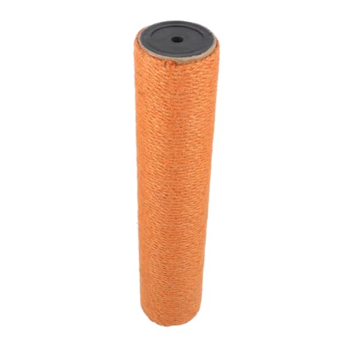 VILLFUL Katzenkratzbaum aus Sisal DIY Kratzsäule für Kleine Katzen Platzsparendes Design Hoch Durchmesser Einfacher Austausch Schützt Möbel vor Kratzern Orangefarbenes Sisal VILLFUL Katzenkratzbaum aus Sisal DIY Kratzsäule für Kleine Katzen Platzsparendes Design Hoch Durchmesser Einfacher Austausch Schützt Möbel vor Kratzern Orangefarbenes Sisal von VILLFUL