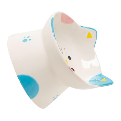 VILLFUL Katzennapf Mit Hohem Fuß, Schräger Katzenfutternapf, Kätzchennapf, Katzenfressnapf, Katzenfutter Und Wassernapf, Nackenschutz, Katzennapf, Schöner Haustiernapf, VILLFUL Katzennapf Mit Hohem Fuß, Schräger Katzenfutternapf, Kätzchennapf, Katzenfressnapf, Katzenfutter Und Wassernapf, Nackenschutz, Katzennapf, Schöner Haustiernapf, von VILLFUL
