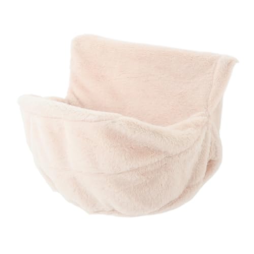 VILLFUL Katzenhängematte Für Fenster Faltbares Katzenbett Mit Abnehmbarer Plüschabdeckung Platzsparendes Hängesitzkissen Für Hauskatzen Beige VILLFUL Katzenhängematte Für Fenster Faltbares Katzenbett Mit Abnehmbarer Plüschabdeckung Platzsparendes Hängesitzkissen Für Hauskatzen Beige von VILLFUL