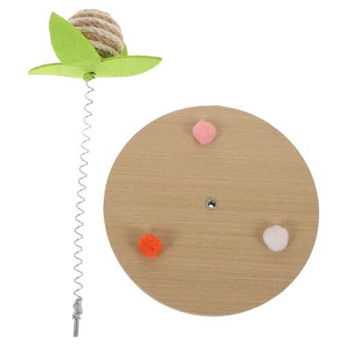 VILLFUL Katzenspielzeug Katzenangel Für Hauskatzen Kuscheltier Interaktives Katzenspielzeug Kleine Katze Katze Katzenteaser Haushaltskatzenteaser-Stick von VILLFUL
