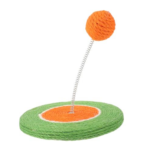 VILLFUL Interaktives Katzen-Spielzeug Mit Und Sisalball Spaß Für Katzen Und Kätzchen Fördert Bewegung Und Beschäftigung Robust Und Langlebig Für Drinnen von VILLFUL
