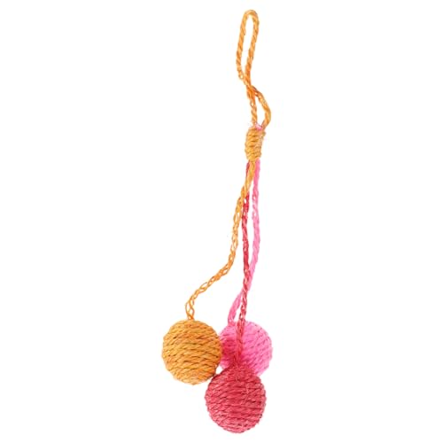 VILLFUL Katzenspielzeug Sisalball Haustierball Kätzchenspielzeug Kratzball Für Kätzchen Katze Sisalbälle Spielzeug Zum Aufhängen Katzenspielzeug Heimkatzenspielzeug VILLFUL Katzenspielzeug Sisalball Haustierball Kätzchenspielzeug Kratzball Für Kätzchen Katze Sisalbälle Spielzeug Zum Aufhängen Katzenspielzeug Heimkatzenspielzeug von VILLFUL