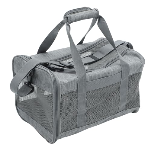 VILLFUL Haustier-tragerucksack Für Katzen Und Hunde Weiches Netz Katzentasche Tragbare Taschen von VILLFUL