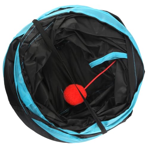 VILLFUL Tunnelspielzeug für Kätzchen aus Polyester Katzenspieltunnel Katzenspielzeug für den Innenbereich Katzenspieltunnel VILLFUL Tunnelspielzeug für Kätzchen aus Polyester Katzenspieltunnel Katzenspielzeug für den Innenbereich Katzenspieltunnel von VILLFUL