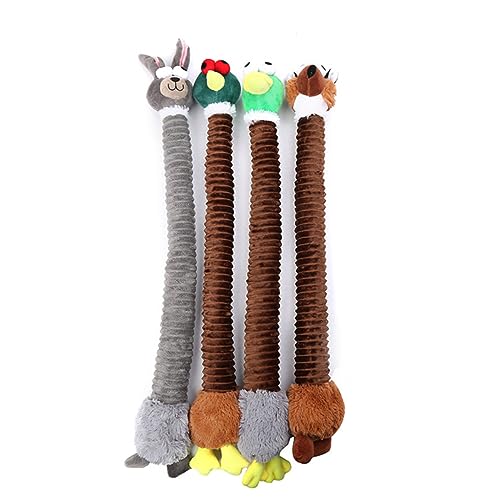 VILLFUL Plüschtier Carrot Toy für Aggressive Kuscheltier Pompones de Porristas ausgestopfter Welpe Haustierspielzeug Haustier spielendes Spielzeug groß von VILLFUL