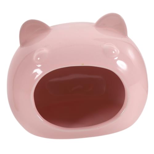 VILLFUL Keramik Hamster Versteck Kleintierhaus aus Sicherem Material Komfortables Kleines Haustierversteck Geeignet für Meerschweinchen Igel Rennmäuse Leicht zu Reinigen Langlebig Hellrosa VILLFUL Keramik Hamster Versteck Kleintierhaus aus Sicherem Material Komfortables Kleines Haustierversteck Geeignet für Meerschweinchen Igel Rennmäuse Leicht zu Reinigen Langlebig Hellrosa von VILLFUL