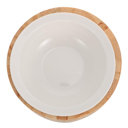 VILLFUL Keramikkatze Schüssel Schutzschutz Erhöhte Pet-Feeder-schüssel Mit Holz-Stand-haustierversorgung VILLFUL Keramikkatze Schüssel Schutzschutz Erhöhte Pet-Feeder-schüssel Mit Holz-Stand-haustierversorgung von VILLFUL