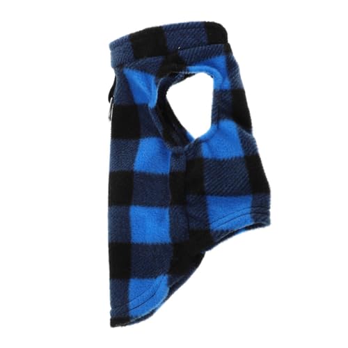 VILLFUL Kleine Hunde Winterweste aus Weichem Fleece Warme und Bequeme Hundejacke mit D-Ring für Leinenbefestigung Modische Einfarbige Haustierweste Locker Sitzend für Bewegungsfreiheit XL von VILLFUL
