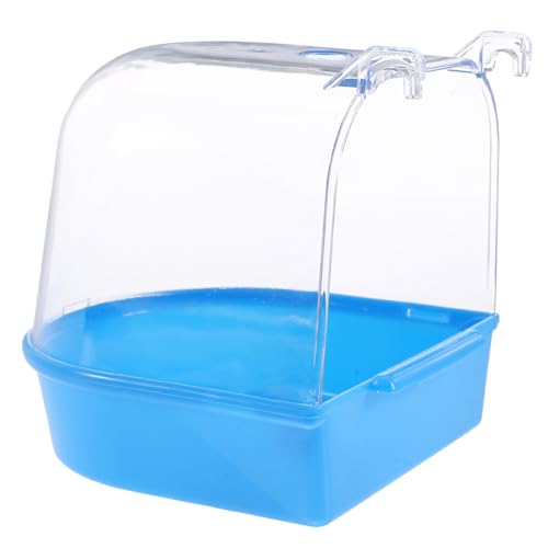 VILLFUL Kleine Vogelbadewanne für Käfig Praktische Papageienbadewanne aus Langlebigem zur Stressreduktion und Fellpflege Glatter Kanten für VILLFUL Kleine Vogelbadewanne für Käfig Praktische Papageienbadewanne aus Langlebigem zur Stressreduktion und Fellpflege Glatter Kanten für von VILLFUL