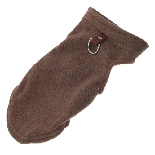 VILLFUL Gepolsterte Hundeweste Aus Fleece Bequeme Winterjacke Für Hunde Ärmellose Haustierweste Zum Klettern Und Schlafen von VILLFUL