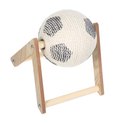 VILLFUL Kratzball Katzen Sisal Kratzbrett Schrägball Indoor Interaktives Kratzspielzeug für Kleine Katzen zur Krallenpflege und Bewegung VILLFUL Kratzball Katzen Sisal Kratzbrett Schrägball Indoor Interaktives Kratzspielzeug für Kleine Katzen zur Krallenpflege und Bewegung von VILLFUL