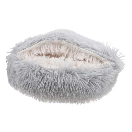 VILLFUL Kuscheliges Katzenbett mit Überdachung Flauschiges Höhlenbett für Kleine Katzen und Kätzchen Warm und Bequem für Drinnen Leicht zu Reinigen Klein VILLFUL Kuscheliges Katzenbett mit Überdachung Flauschiges Höhlenbett für Kleine Katzen und Kätzchen Warm und Bequem für Drinnen Leicht zu Reinigen Klein von VILLFUL