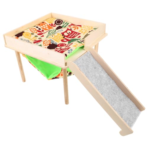 VILLFUL Hamsterkäfig Zubehör Kuscheliges Meerschweinchenbett Mit Leiter Weiche Hamsterhängematte Und Nagerzubehör Aus Hochwertigem Fleece Ideal Für Chinchillas Und Zwergkaninchen 100% Bequem Und Warm VILLFUL Hamsterkäfig Zubehör Kuscheliges Meerschweinchenbett Mit Leiter Weiche Hamsterhängematte Und Nagerzubehör Aus Hochwertigem Fleece Ideal Für Chinchillas Und Zwergkaninchen 100% Bequem Und Warm von VILLFUL