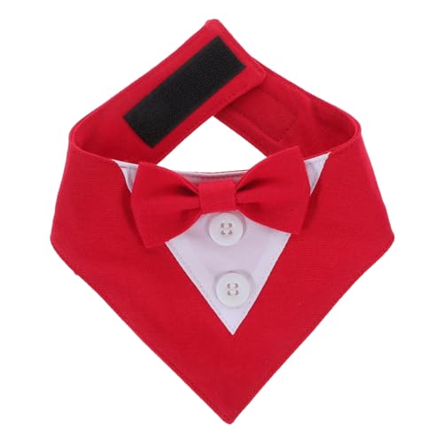 VILLFUL Hundehalsband Mit Schleife Hochzeit Hundehalstuch Haustieranzug Bandana Welpen-speicheltuch Hundedekor Hundehalsbekleidung Für Mode von VILLFUL