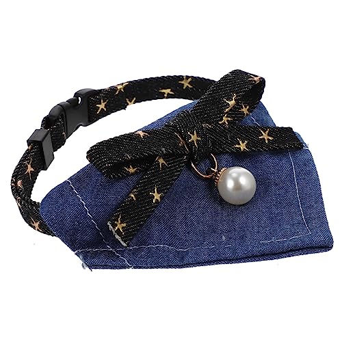 VILLFUL Lätzchen Für Haustierhalsbänder Katzenhalsband Waschbares Haustier-Halstuch Bequemes Halslätzchen Verstellbares Halsband Für Kätzchen von VILLFUL