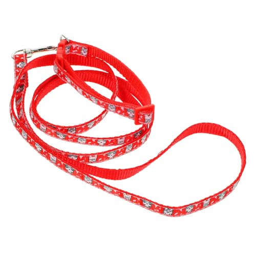 VILLFUL Trainingsleine Hundehalsband Leinen Hundeleine Beibringen Weihnachtliche Hundeleine Katzen- Und Hundeleine Der Hund Umweltfreundliche Hundeleine Gürtel Kragen Haustier von VILLFUL