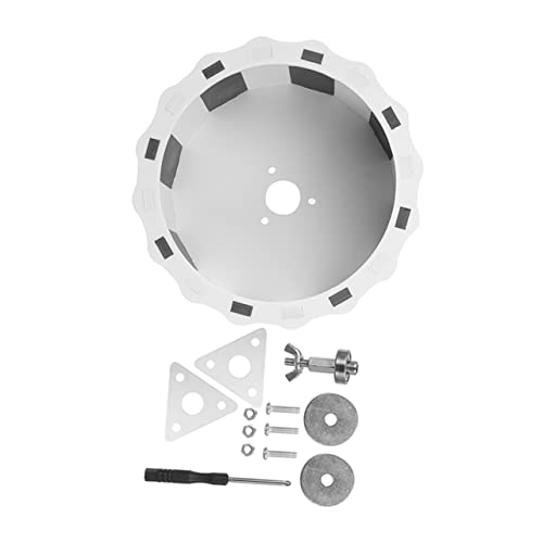 VILLFUL Laufrad für Hamster Laufrad für Ratten 17 cm Käfigzubehör Geruchsneutral Lustiges Spielzeug für Haustiere von VILLFUL