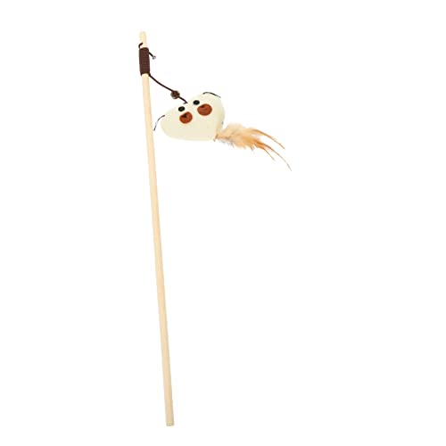 VILLFUL Leichtes Katzenspielzeug Stab mit Glöckchen Interaktiver Katzenangel Teaser für Indoor Bewegliches Katzenspielzeug für Bewegung und Spielerischen Spaß VILLFUL Leichtes Katzenspielzeug Stab mit Glöckchen Interaktiver Katzenangel Teaser für Indoor Bewegliches Katzenspielzeug für Bewegung und Spielerischen Spaß von VILLFUL