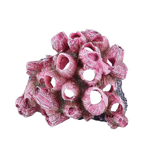 VILLFUL Lifelike Resin Reef Aquarium Ornament Farbintensive Fischbecken Dekoration Langlebige Sichere Landschaft für Süß und Natürliche Detailreiche Gestaltung für Aquarien von VILLFUL