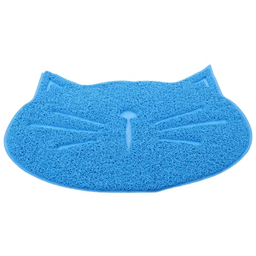 VILLFUL Katzenmatten Matte in Katzenform rutschfeste Tierfuttermatten Teller Matte PVC Wasser Aufnehmen Futtermittel von VILLFUL