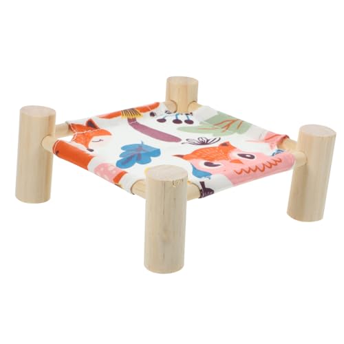 VILLFUL Meerschweinchenbett Kaninchen-Hängematte erhöhtes Haustierbett Nest komfortable und sichere Umgebung VILLFUL Meerschweinchenbett Kaninchen-Hängematte erhöhtes Haustierbett Nest komfortable und sichere Umgebung von VILLFUL