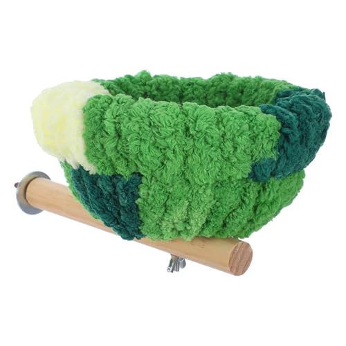 VILLFUL Papageien Nest Stand mit Warmplüsch Vogel Nest für Käfig Stilvolles Zubehör für Kleine Wie Wellensittiche und Kanarienvögel Einfache und Design VILLFUL Papageien Nest Stand mit Warmplüsch Vogel Nest für Käfig Stilvolles Zubehör für Kleine Wie Wellensittiche und Kanarienvögel Einfache und Design von VILLFUL