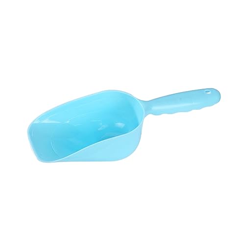 VILLFUL Plastik Futter Schaufel für Haustiere Langlebige PP Kunststoffschaufel Multifunktional für Hunde Katzen Vögel Praktische Portionierer für Tierfutter Flacher Boden Zufällige Farbe von VILLFUL