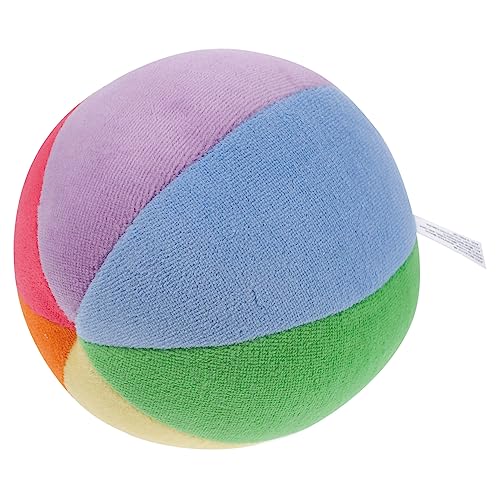 VILLFUL Quietschball aus Plüsch Kauspielzeug für Große Interaktives zur Zahnpflege für Drinnen und Draußen mit Geräuschfunktion zur Stimulation von VILLFUL