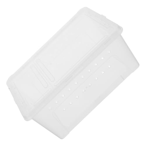 VILLFUL Reptilien Futterbox aus Kunststoff Tragbare Terrarienbox für Spinnen Geckos Bartagamen und Skorpione Sicheres und Langlebiges Zuhause für Haustiere Optimal für Aufzucht und Pflege VILLFUL Reptilien Futterbox aus Kunststoff Tragbare Terrarienbox für Spinnen Geckos Bartagamen und Skorpione Sicheres und Langlebiges Zuhause für Haustiere Optimal für Aufzucht und Pflege von VILLFUL