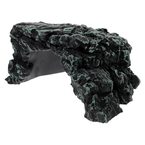 VILLFUL Simulation Reptilienhöhle Reptilienversteck Harzmaterial Schildkröte Reptilienbecken Dekoration Unterschlupf Ornament Höhle Versteck VILLFUL Simulation Reptilienhöhle Reptilienversteck Harzmaterial Schildkröte Reptilienbecken Dekoration Unterschlupf Ornament Höhle Versteck von VILLFUL
