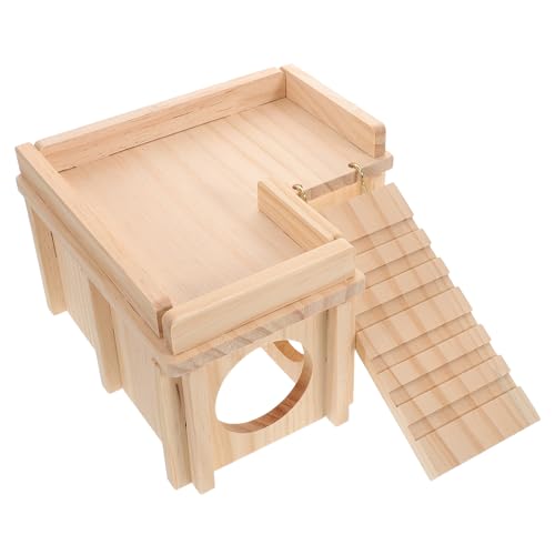 VILLFUL Reptilienversteck mit Kletterrampe und Sonnenplattform Holzversteck für Bartagamen Multifunktionale Terrarienaccessoires für Eidechsen und Großes Habitat für Verstecken VILLFUL Reptilienversteck mit Kletterrampe und Sonnenplattform Holzversteck für Bartagamen Multifunktionale Terrarienaccessoires für Eidechsen und Großes Habitat für Verstecken von VILLFUL