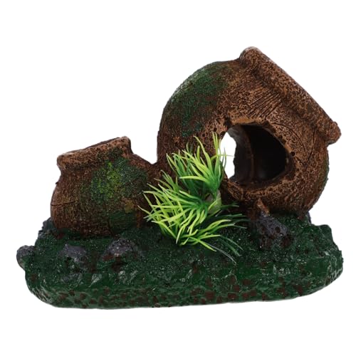 VILLFUL Resin Aquarium Deko Versteck Höhle für Garnelen und Fische Natürlich Wirkende Wurzeloptik Stabiles Aquarium Habitat mit Breitem Boden für Sicheres Verstecken und Dekoration VILLFUL Resin Aquarium Deko Versteck Höhle für Garnelen und Fische Natürlich Wirkende Wurzeloptik Stabiles Aquarium Habitat mit Breitem Boden für Sicheres Verstecken und Dekoration von VILLFUL