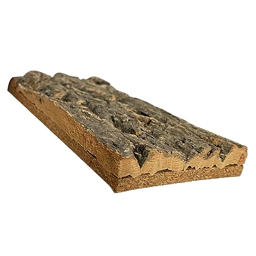 VILLFUL Rindenhintergrundbrett Für Terrarium Natürliche Baumrinde Reptilien Lebensraum Klettermatte Dekoration Für Reptilienbecken von VILLFUL
