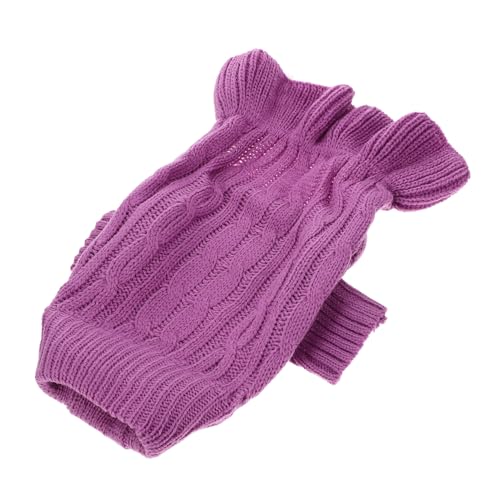 VILLFUL Rollkragenpullover Für Hunde, Warme Kleidung Für Welpen, Haustier Hundekostüm, Warme Haustierkleidung, Herbst Winter Outfit, Katzenkostüm, Bezaubernde Hundekleidung, Winter von VILLFUL
