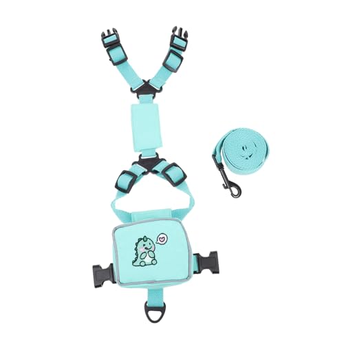 VILLFUL Katzenleine Aus Polyester Mit Kleinem Rucksack Für Müllbeutel Und Snacks Ergonomisches Geschirr Für Beim Gassi Gehen VILLFUL Katzenleine Aus Polyester Mit Kleinem Rucksack Für Müllbeutel Und Snacks Ergonomisches Geschirr Für Beim Gassi Gehen von VILLFUL